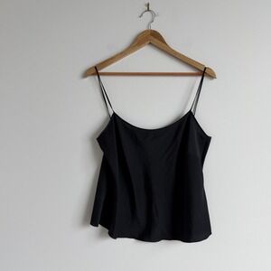 Vintage Red Valentino Satin Spaghetti Strap Tank Size‎ 46